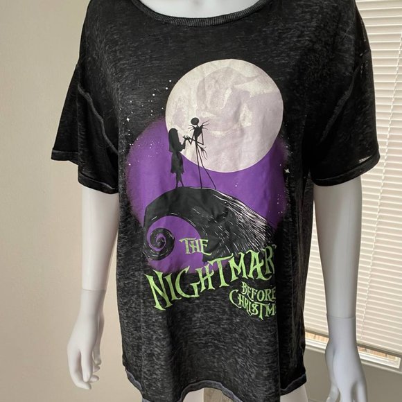 The Nightmare before Christmas shirt Sz L - Picture 1 of 6